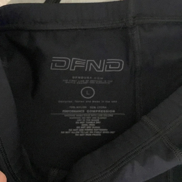 DFND performance compression pants mens large - Picture 7 of 7